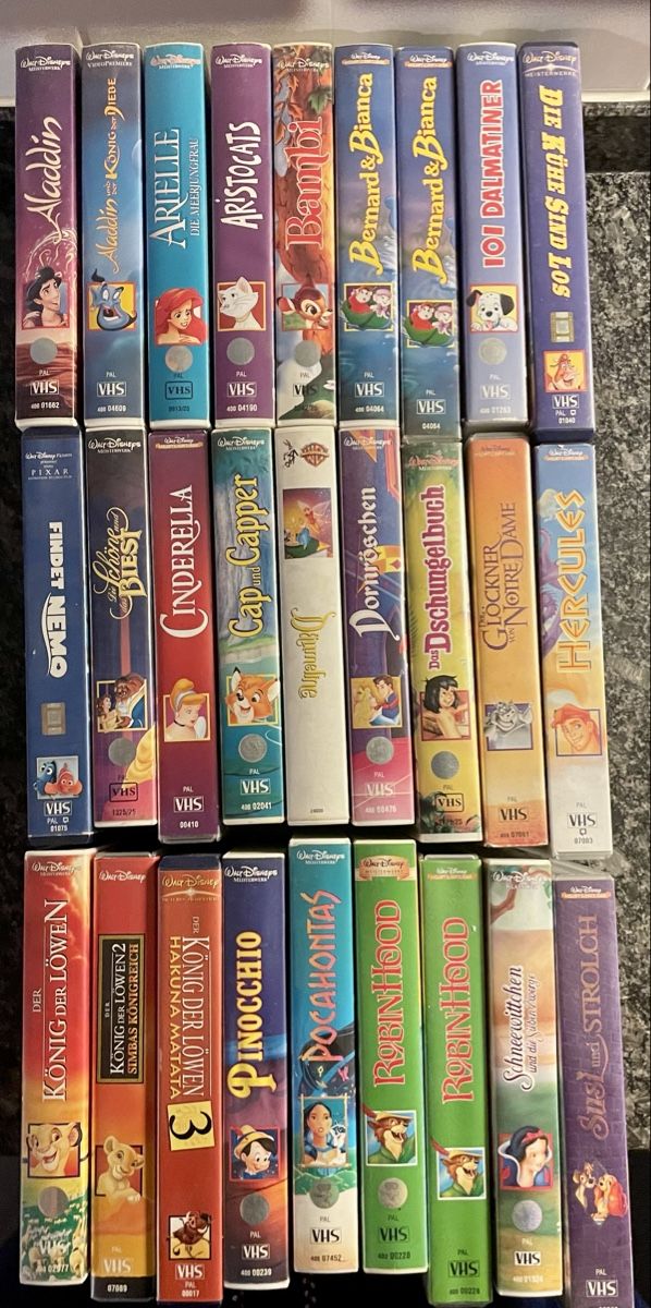 Toutes les VHS: VHS-Sammlung Walt Disney – D'occasion à Jegenstorf par mat_52dr