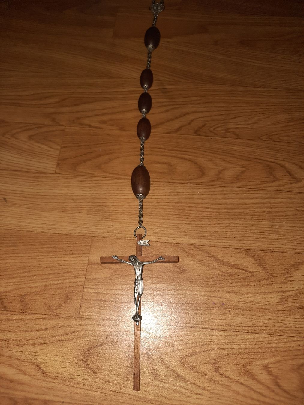 Sonstiger Schmuck: Grosser hölzerner Rosenkranz – Gebraucht aus Biasca von Old_6blh 4