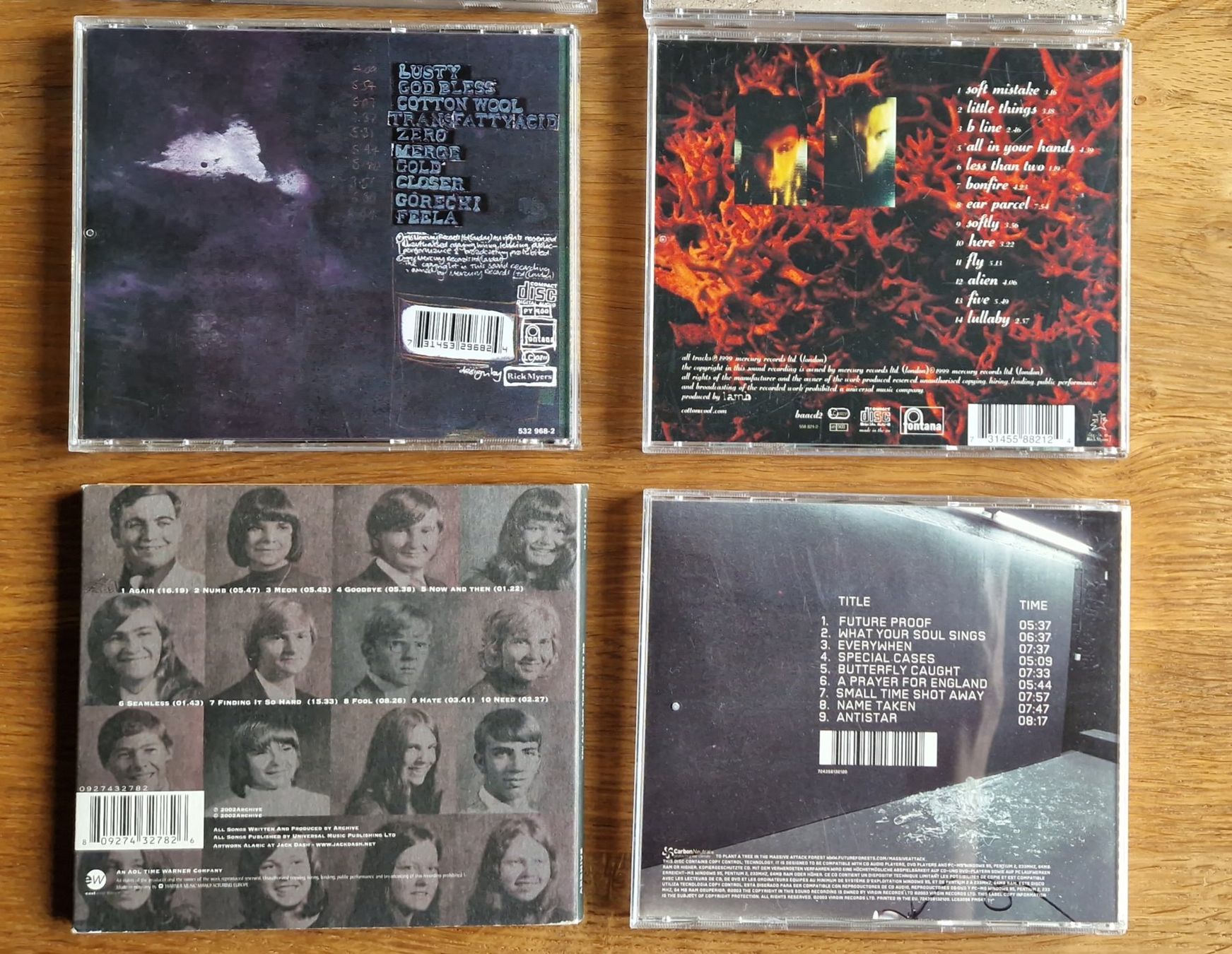 CD: CDs: Massive Attack Archive Lamb Hooverphonic Postal Service – Usato da Wettingen venduto da brownie14 6