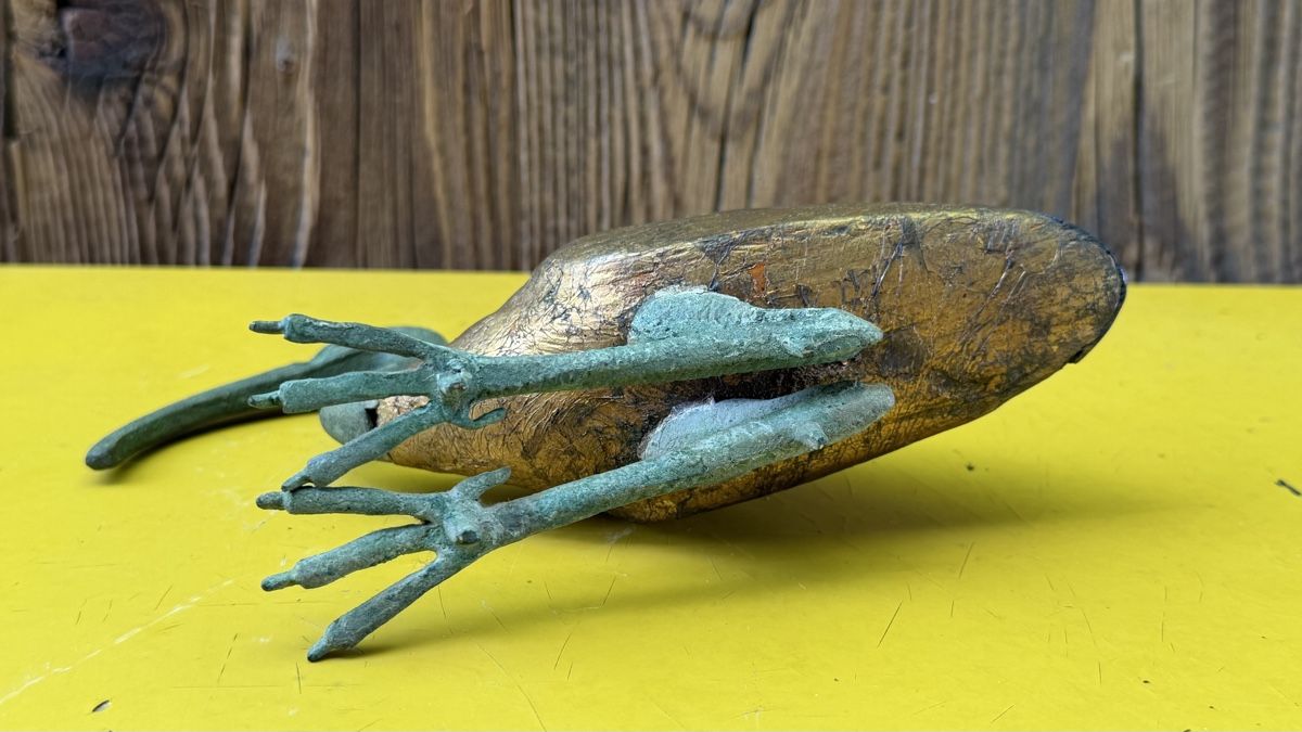 Statuette: Ägypten Ibis Bronze Vogel – Usato da Riedholz venduto da Frettchen63 2