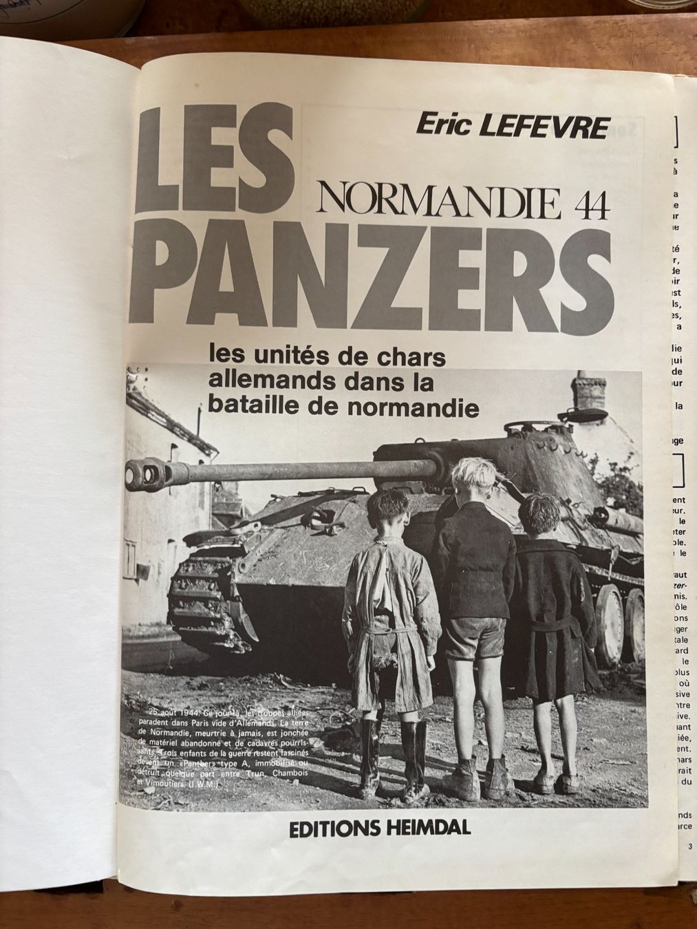 Libri: Panzers - Normandie 44 - Eric Lefevre – Usato da Lamboing venduto da emi_l6xc 3