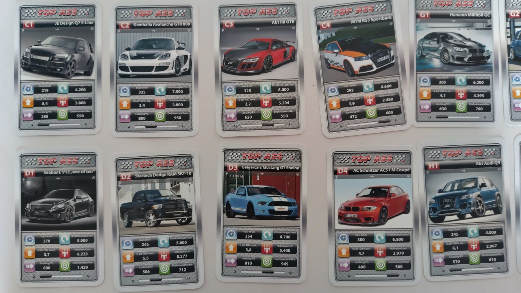 Spiele: Auto Quartett - Tuning / 32 Karten ab Fr. 4.- / ASS – Gebraucht aus Bellach von JingleJerry 5