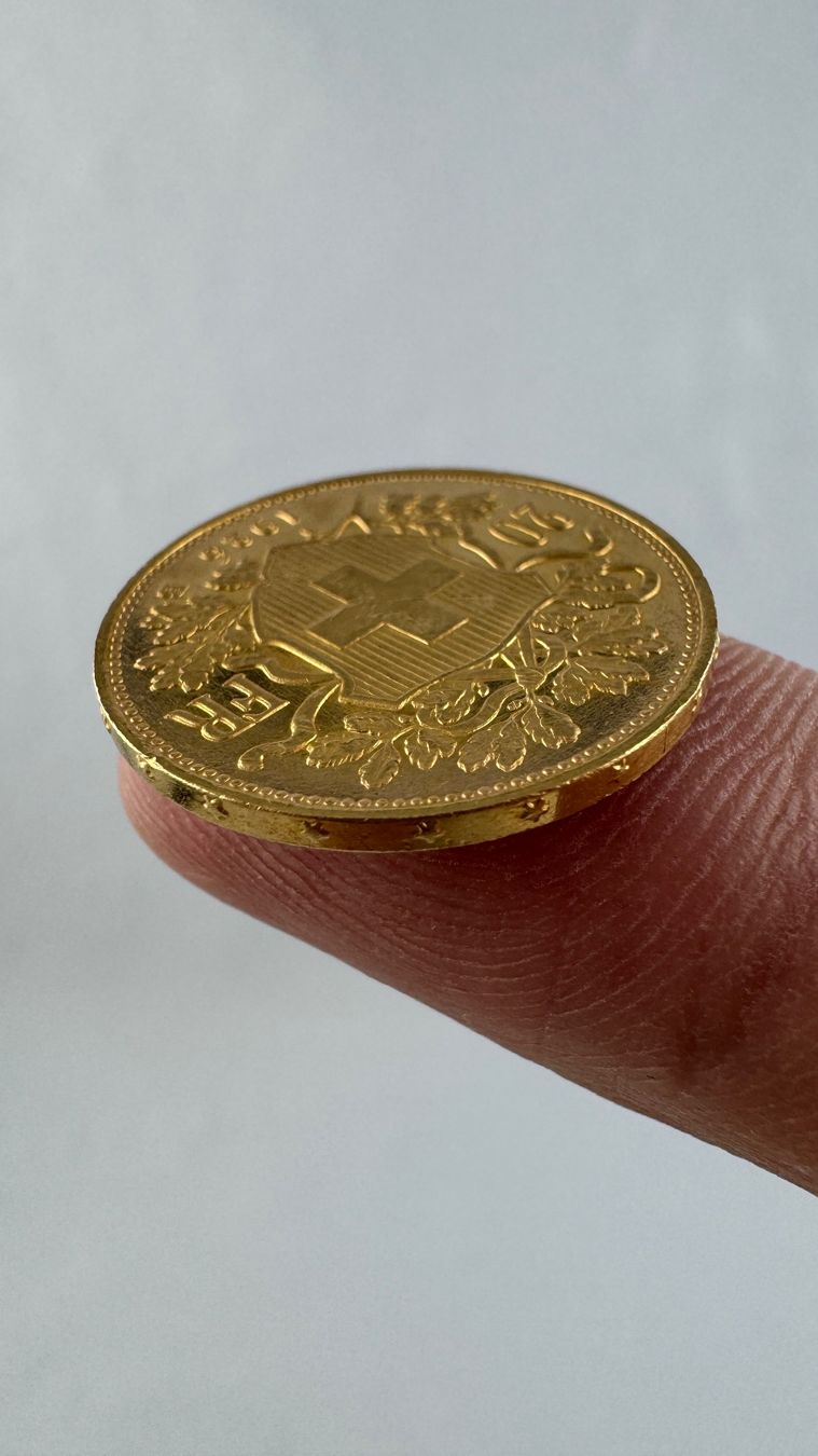 Tutti le monete: 20 Franken Vreneli 1926 – Usato da kreuzlingen venduto da fantasy_schmuck 5