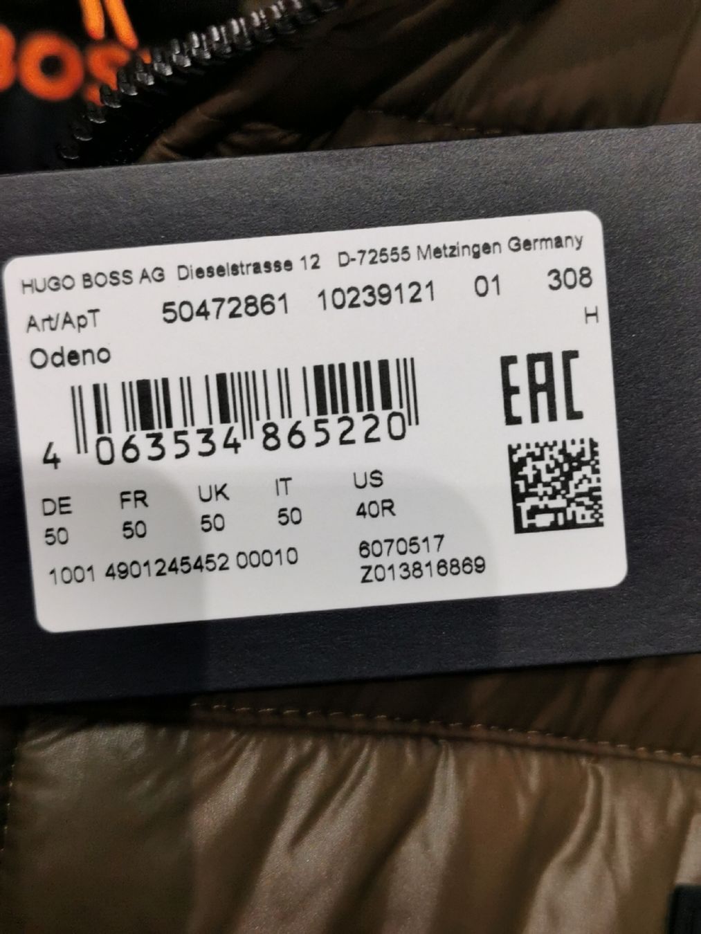 Hugo Boss Gilet & Giacche: Boss Herren Gilet – Nuovo e nell'imballaggio originale da Bad Ragaz venduto da AKahlon 4