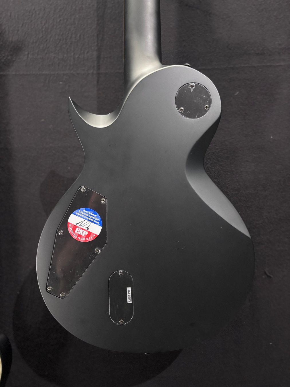 Esp Strumenti musicali: ESP LTD EC-407 BLKS Black Satin 7-String E-Gitarre – Nuovo e nell'imballaggio originale da Kaiserstuhl AG venduto da GTM-Kaiserstuhl 6