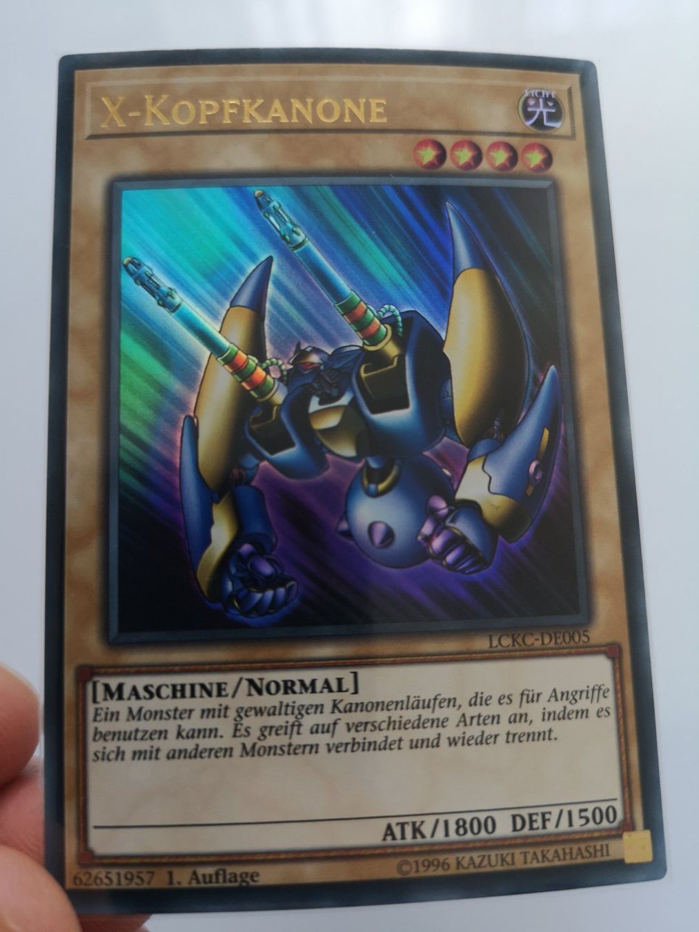 Yugioh Carte collezionabili: X-Kopfkanone UR Mint 1.Auflage – Nuovo e nell'imballaggio originale da Boswil venduto da ShoppingCenterCity 1