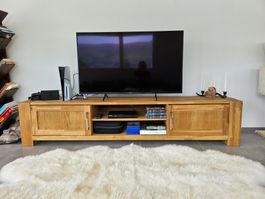 JYSK Lowboard/Sideboard TV 220×44×45 cm,massiv/Holz,NP 899.-