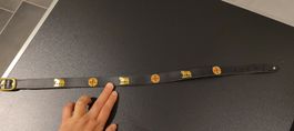 Appenzeller Sennengürtel Leder Kinder Kuh 65 cm
