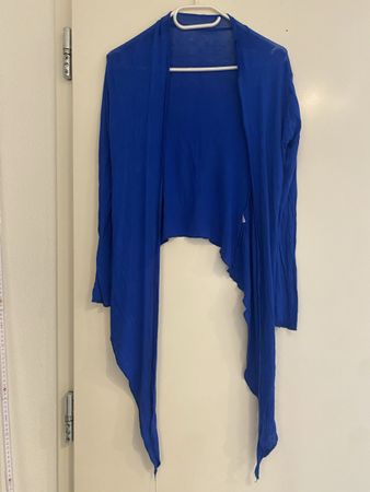 Leichte Jacke in Blau, ca. Gr. S/M
