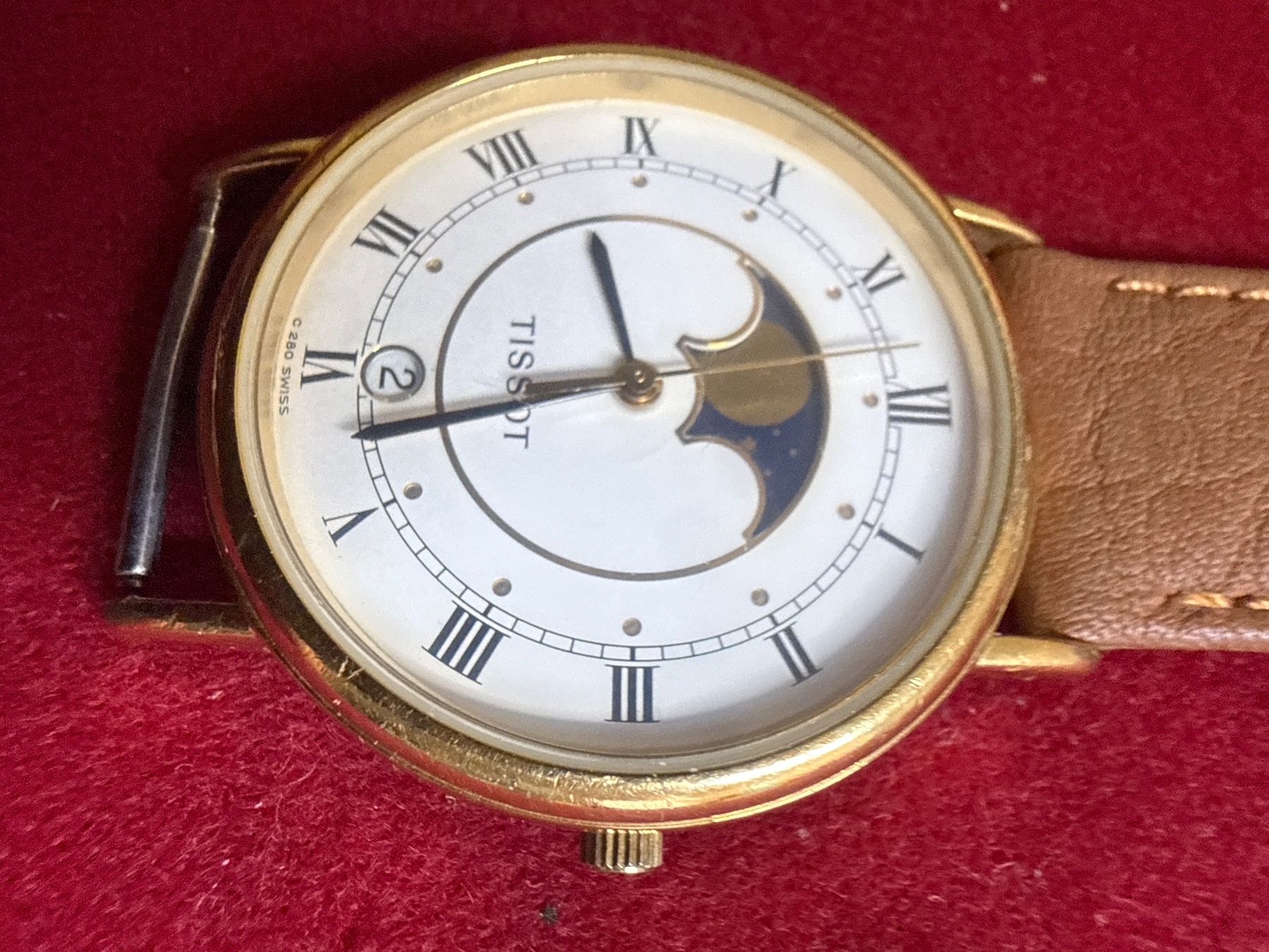 Tissot Orologi: Tissot Mondphase 33 mm – Usato da Pfeffingen venduto da Allhandelklgwatches 1