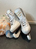 Schlittschuhe „Graf Davos Gold“ Grösse 38