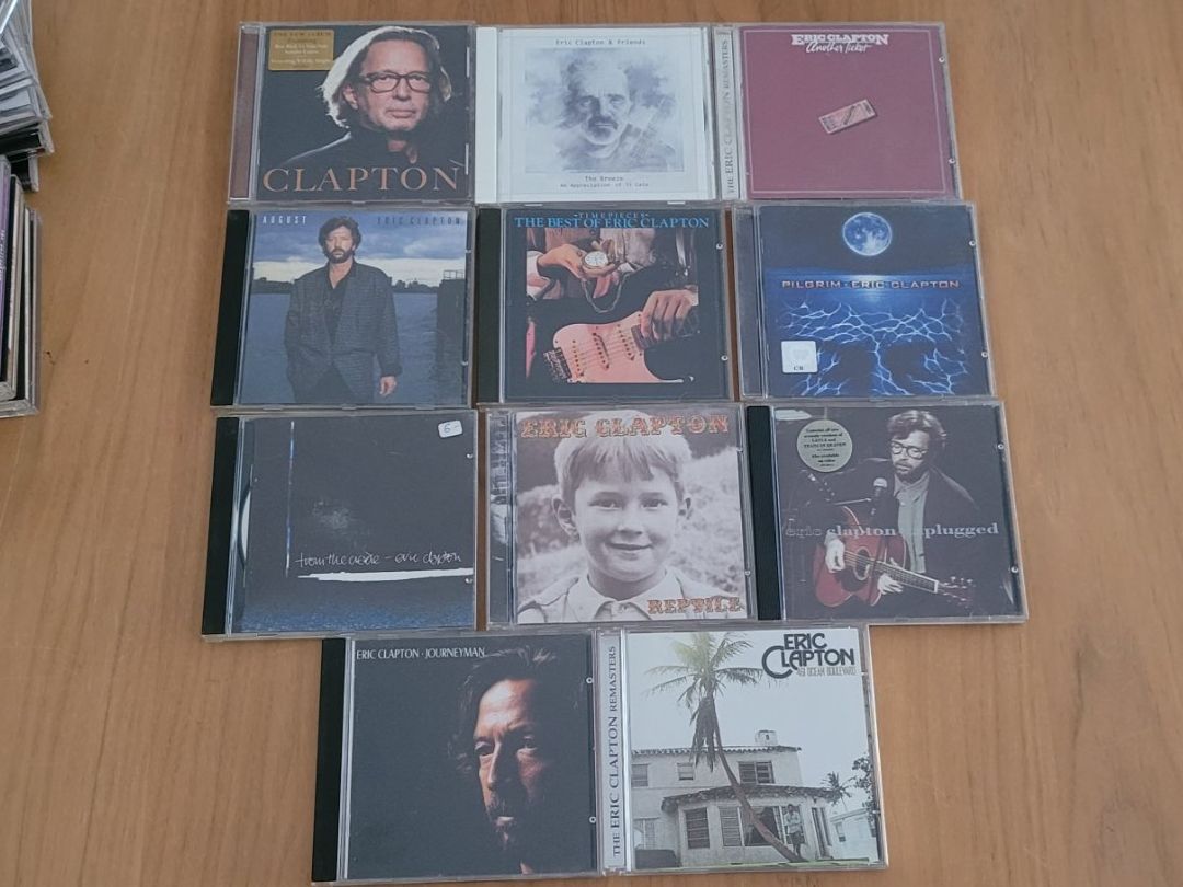 CDs: 11 CDs  Eric Clapton – Gebraucht aus Martigny von MZ-67