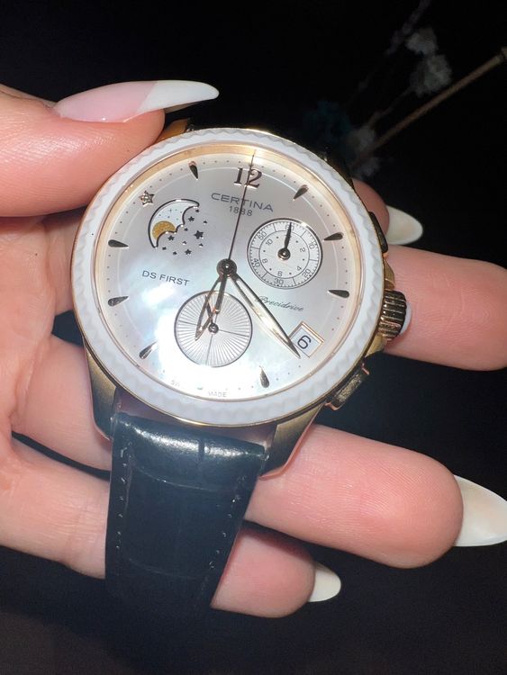 Certina ds first on sale lady moon phase