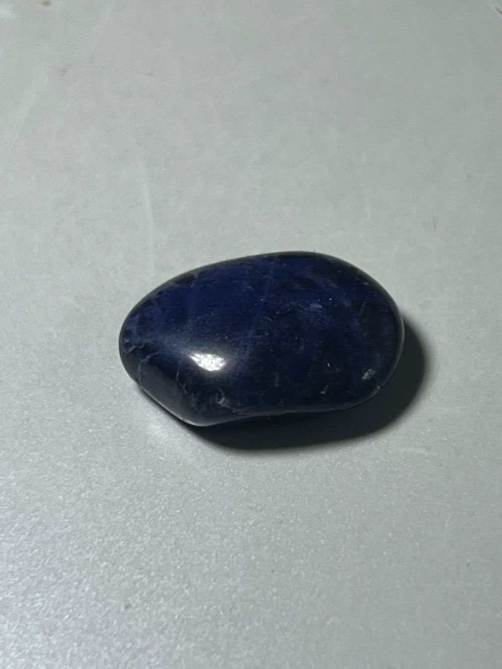 Edelsteine: Tumbled Sodalith Stein Gabochon Schliff – Gebraucht aus Bremgarten b. Bern von barny2 3