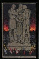 Schweizer Bundesfeier 1915, Denkmal mit 