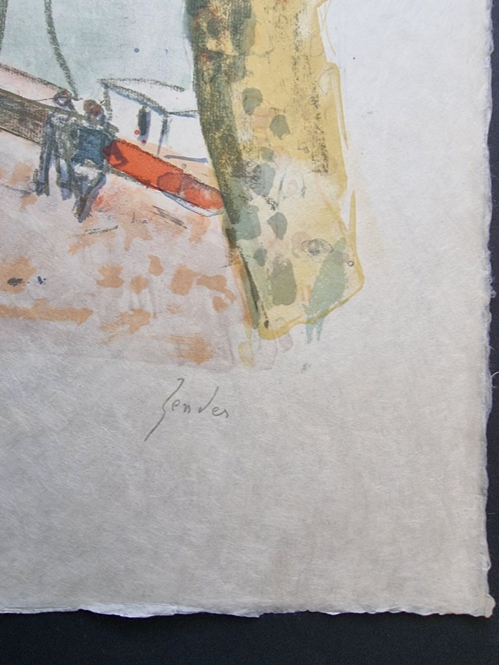Grafiken & Lithographien: RUDOLF ZENDER LITHOGRAPHIE SIGNIERT NUMMERIERT – Gebraucht aus Gersau von kunst-online 4