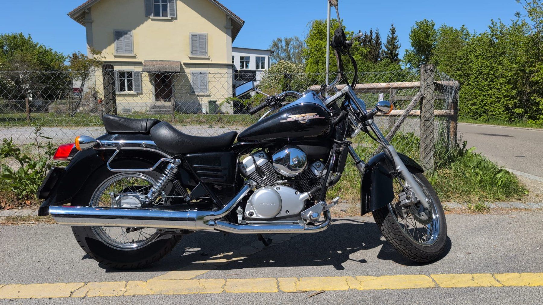 Honda Chopper: Honda VT125c Shadow – Gebraucht aus Zweisimmen von cupra_dome 3