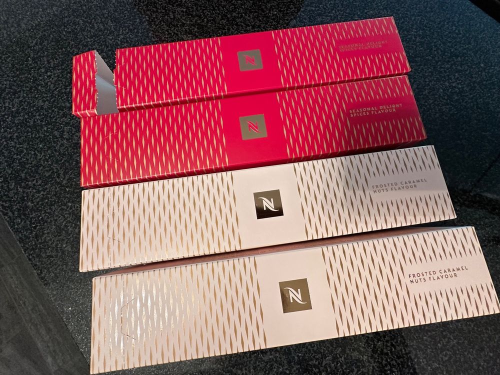 Nespresso Vertuo FROSTED CARAMEL NUT/SEASONAL DELIGHT SPICES Kaufen auf Ricardo