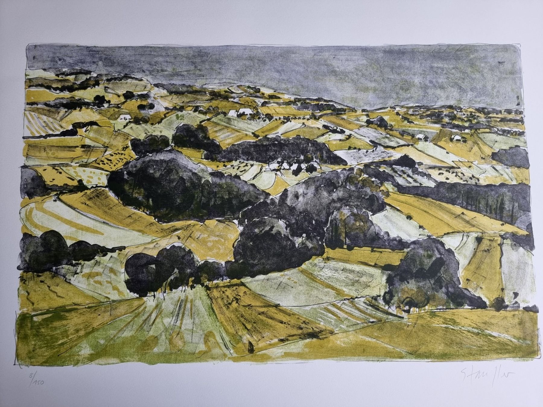 Grafica & Litografie: BODO STAUFFER LITHOGRAPHIE SIGNIERT NUMMERIERT – Usato da Gersau venduto da kunst-online 1