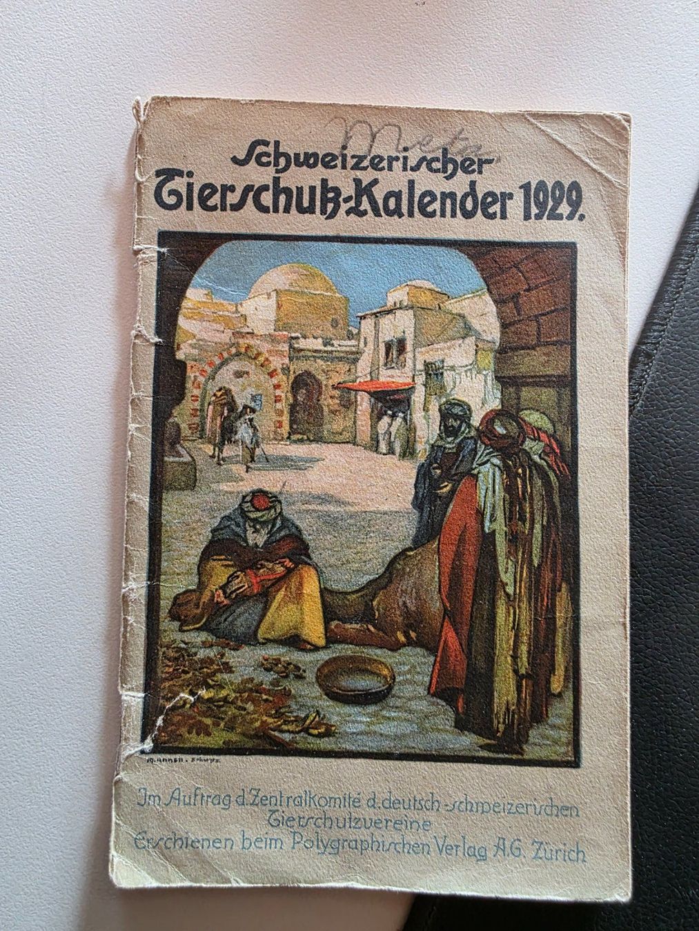 Calendari: Schweizerischer Tier Schutz Kalender 1929 – Usato da Walterswil BE venduto da Lonitti