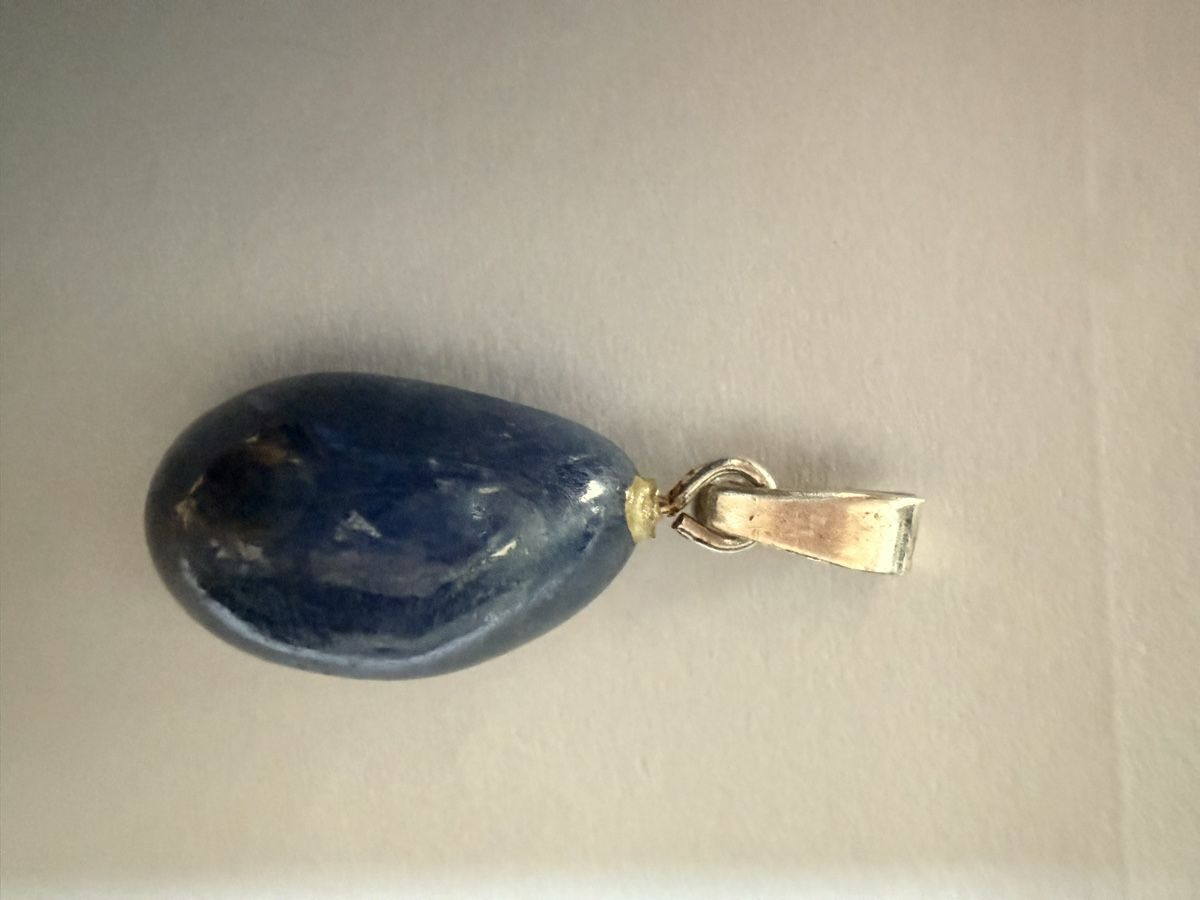 Ciondoli: Pendentif en argent et cyanite bleu - 1 CHF – Usato da epalinges venduto da Misterazz 1