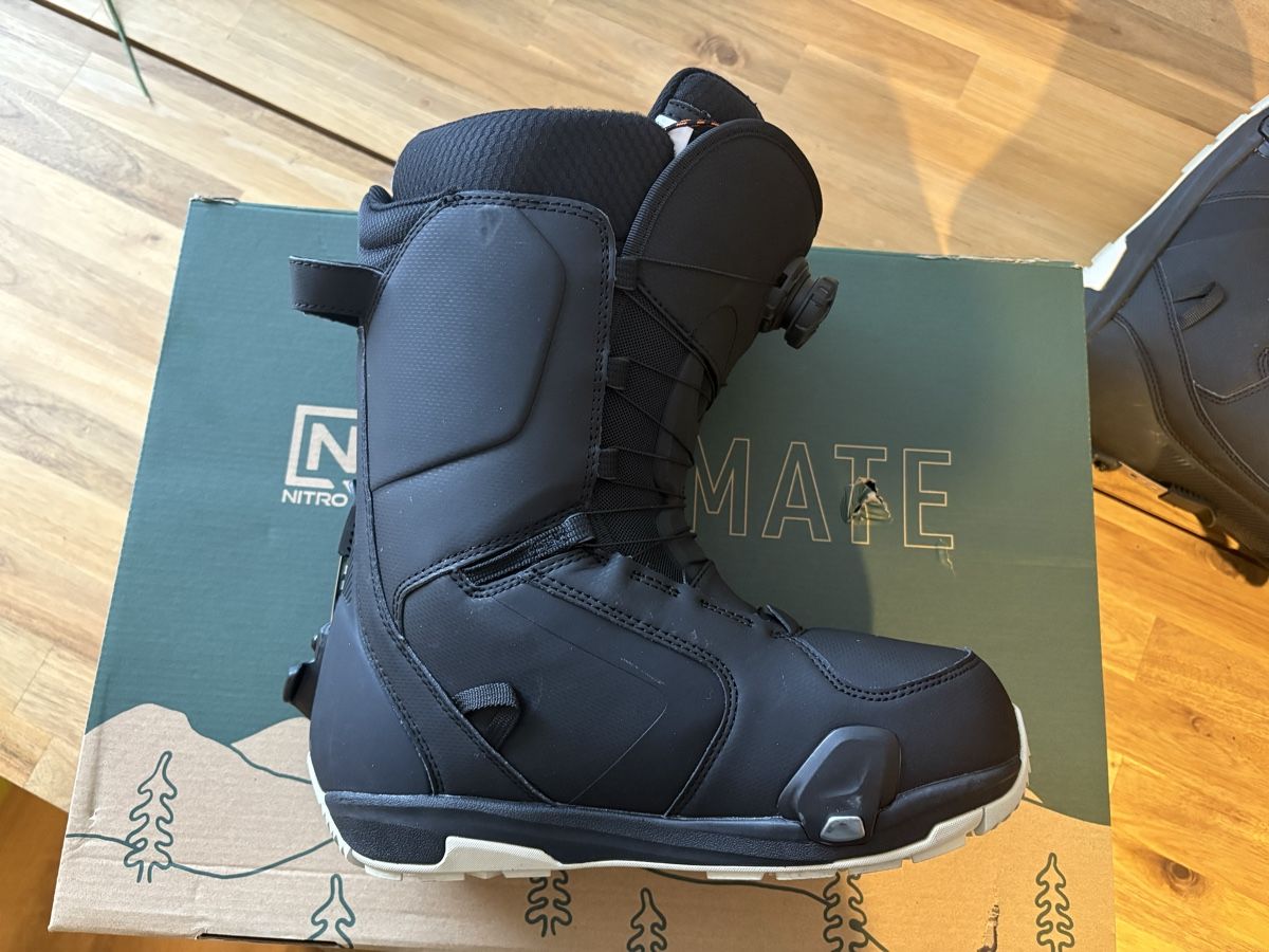 Snowboard Nitro Herrenschuhe: Step ON / Nitro Darkseid Boa Snowboardschuhe Gr.43 – Neu (gemäss Beschreibung) aus Oberurnen von Martintron 4