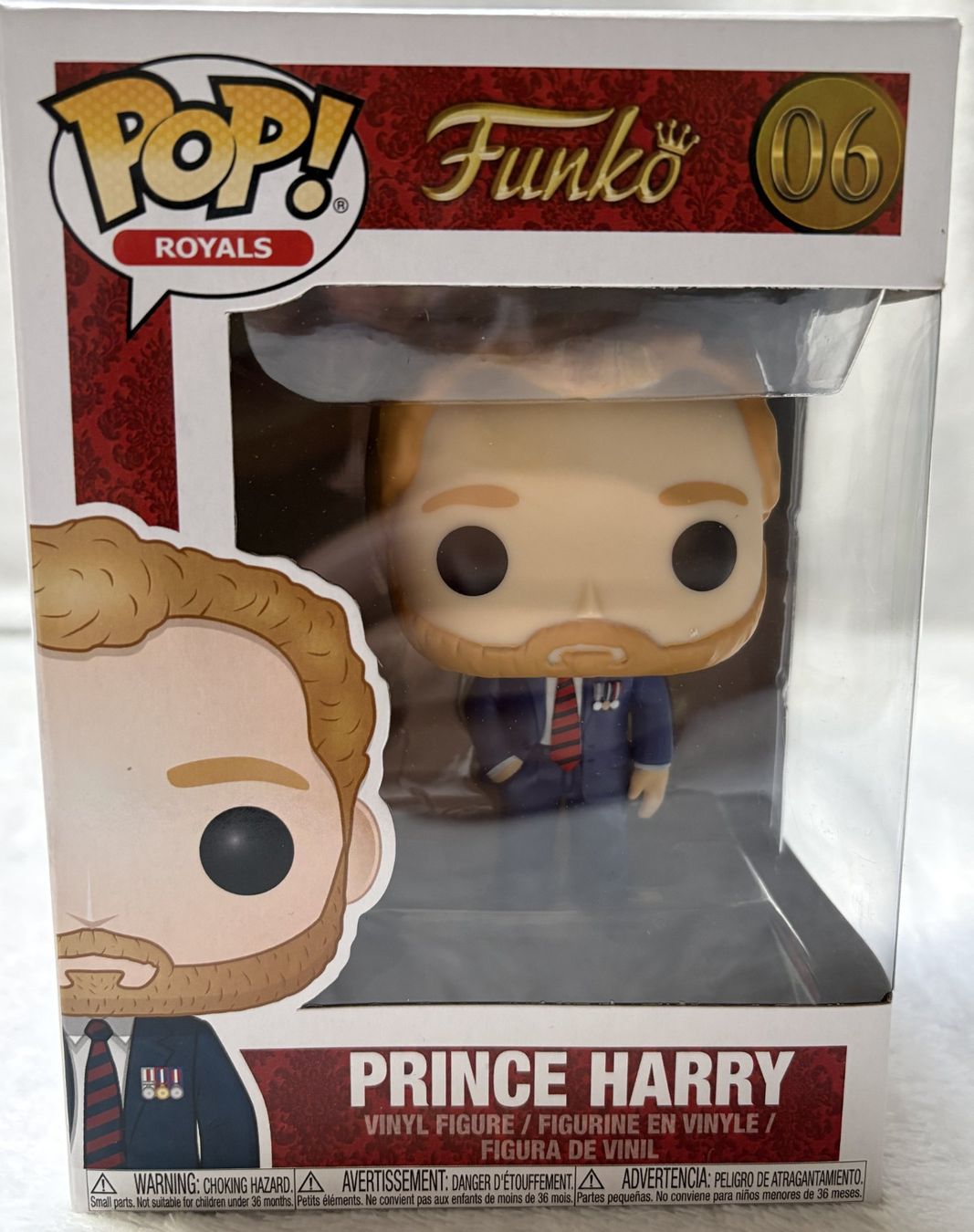 Funko Statuette: Funko Pop Royals 06 - Prince Harry – Nuovo e nell'imballaggio originale da Meisterschwanden venduto da McSchein