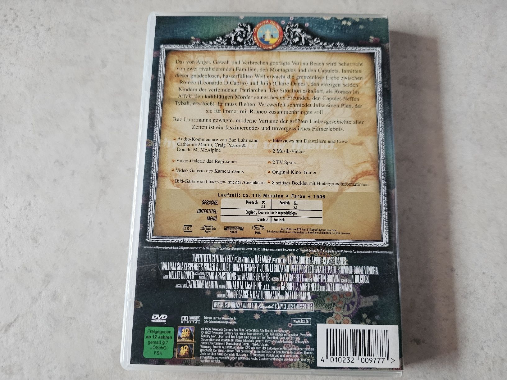 Tutti i DVDs: Romeo + Julia  /  Special Edition – Usato da Schneisingen venduto da backstore24 1