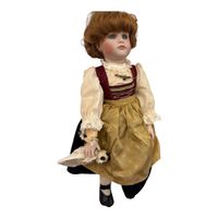 Vintage - Künstlerpuppe Porzellan - lim. - Grazer Puppenmanu