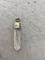 Bergkristall Anhänger mit Silber