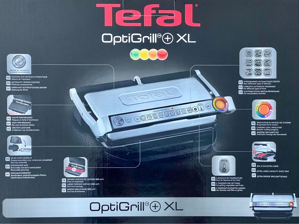 Griglie: Tefal OptiGrill XL – Nuovo e nell'imballaggio originale da Zürich venduto da Chitonarumara 1