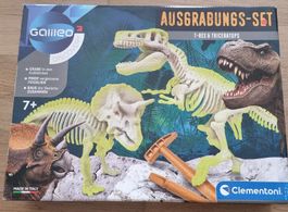 Galileo Ausgrabungsset T-Rex & Triceratops-Fossilienset