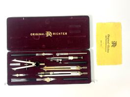 ORIGINAL RICHTER Kopernikus VII Reisszeug Zirkelkasten