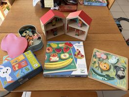 Lot de jeux Djeco & Vilac
