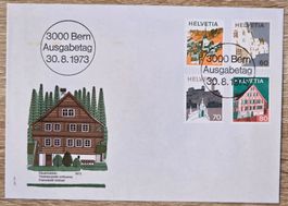 Schweiz First Day FDC 1973