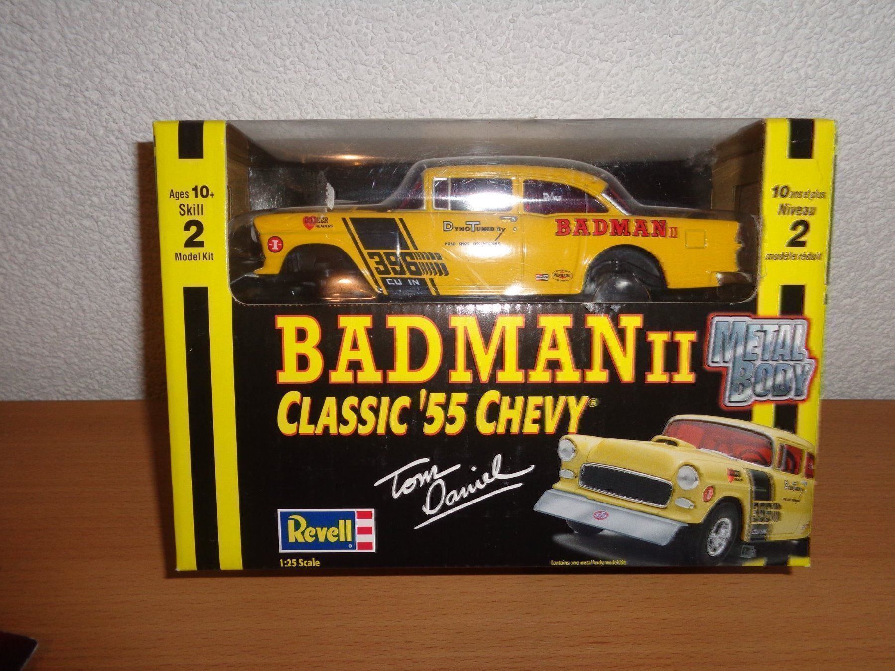 Revell Modellini d'auto: 55 CHEVY – Nuovo e nell'imballaggio originale da Balsthal venduto da bouteliee