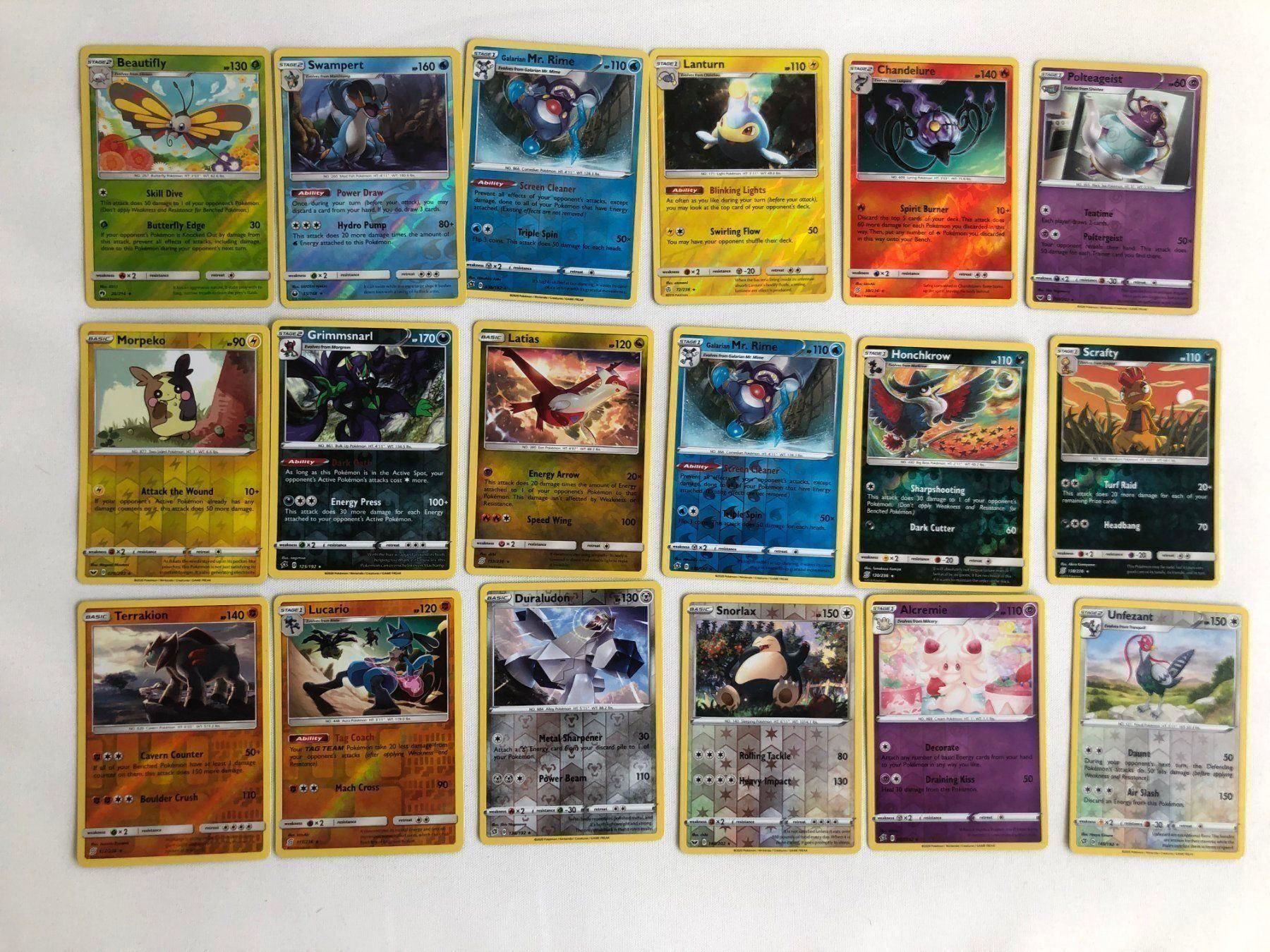 Pokémon Carte collezionabili: Pokemon Reverse Holos Karten Sammlung Rare Geschenkidee – Usato da Nussbaumen AG venduto da Pika-Shop 3
