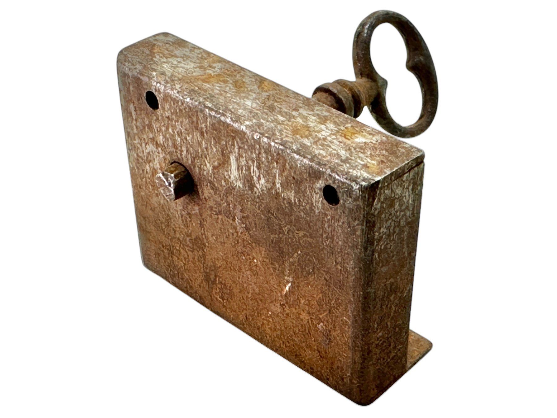 Eisenwaren: Serrure de meuble ancienne avec clé forgé main – Gebraucht aus Morges von objetsdepoque 4
