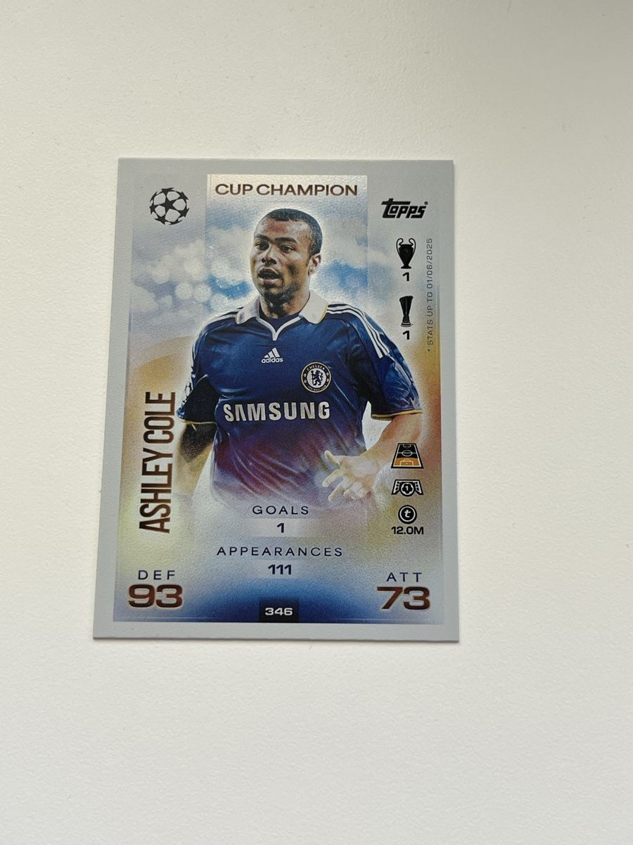 Topps Carte collezionabili: Topps Match Attax Ashley Cole – Nuovo (secondo la descrizione) da Zuzwil SG venduto da dieschnellemichelle
