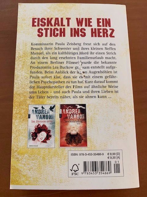 Bücher: Andrea Vanoni / Unschuldig – Gebraucht aus Oberweningen von Bumblebee2 1
