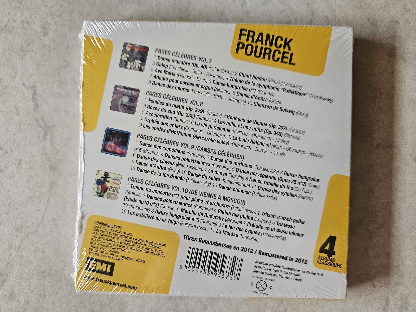 CDs: Franck Pourcel  -  4 Classic Albums / Fabrikneu – Neu und originalverpackt aus Schneisingen von backstore24 1