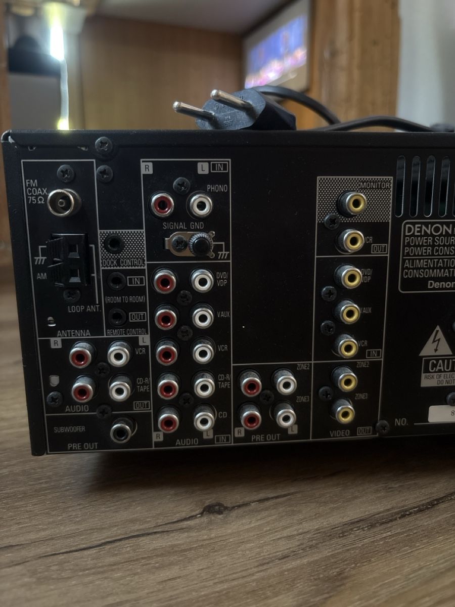 Denon Receiver: Denon AV Receiver schwarz gebraucht – Gebraucht aus Bigenthal von kir_59vz 2