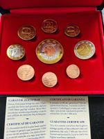 € Euro Probe Liechtenstein Münzsatz 2004 mit Box+ Zertifikat
