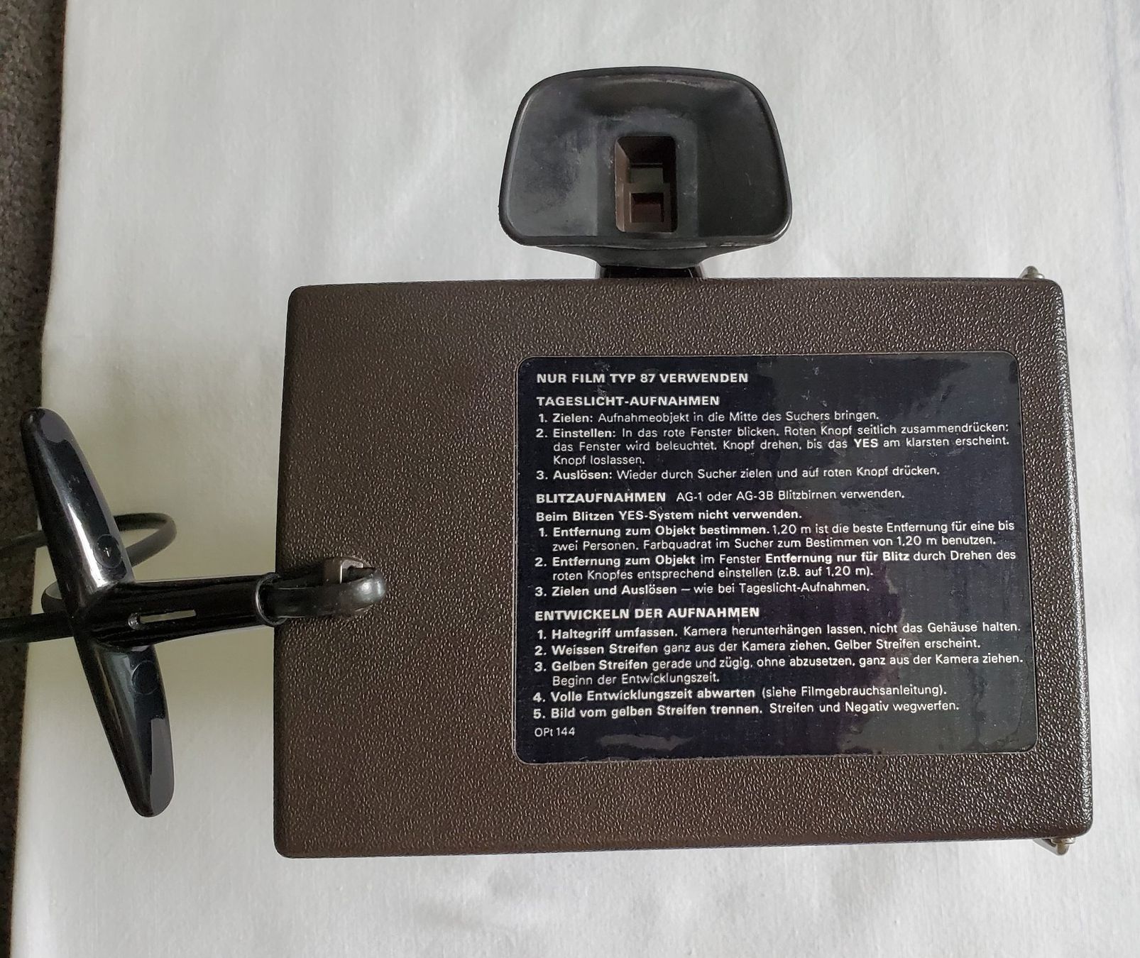 Polaroid Fotocamera: Polaroid Land Camera ZIP / Vintage – Usato da Brugg AG venduto da hesobrugg 3
