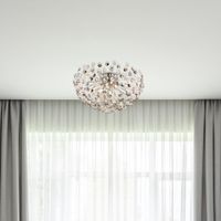 LED Deckenleuchte, K9 Kristalle,60 cm Ø
