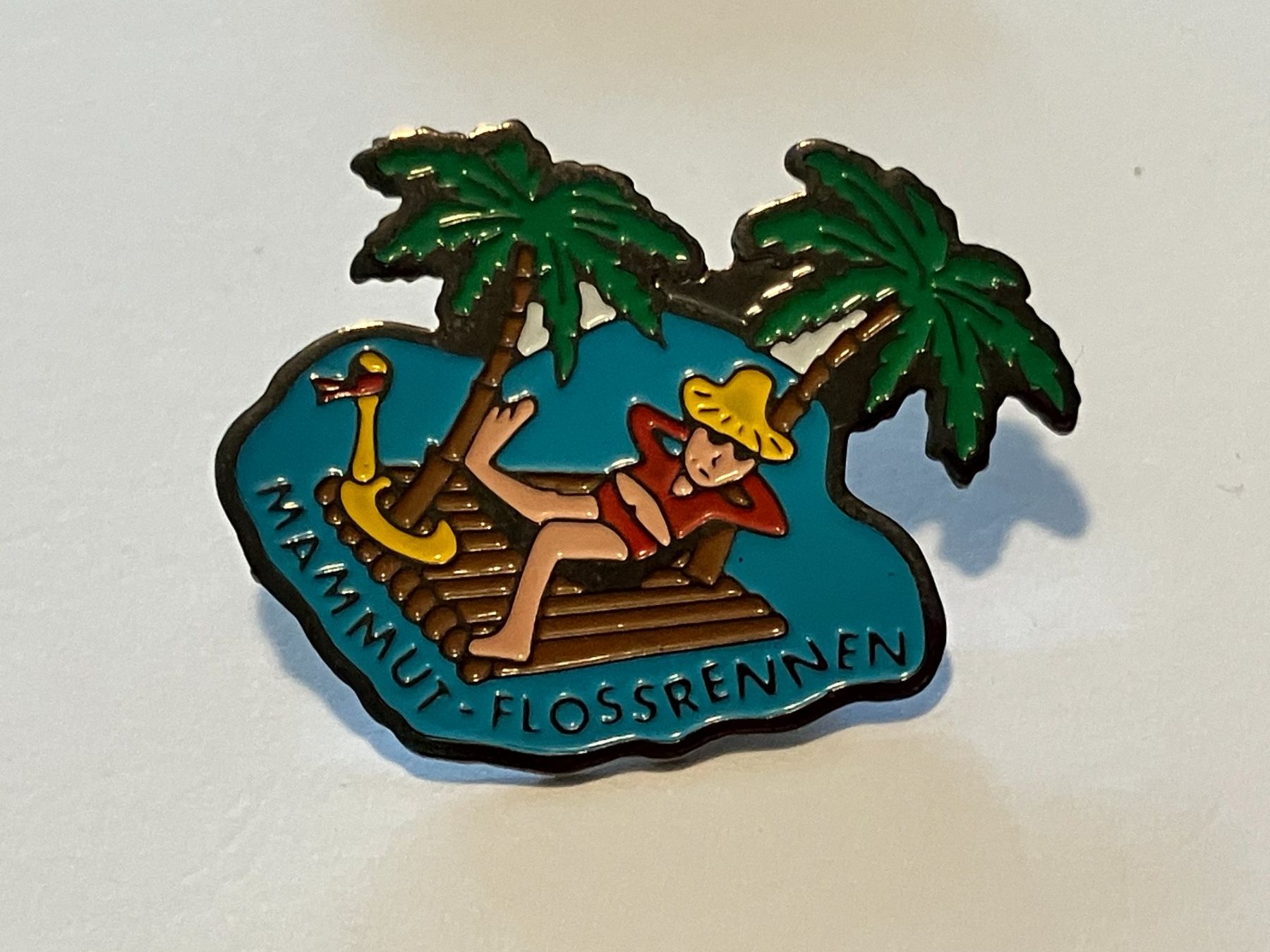 Placchette & Badge: 1 Pin Mammut Flossrennen – Usato da Basel venduto da djwwpp
