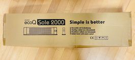 ecoQ Sole 2000 Heizstrahler mit Fernbedienung, neuwertig
