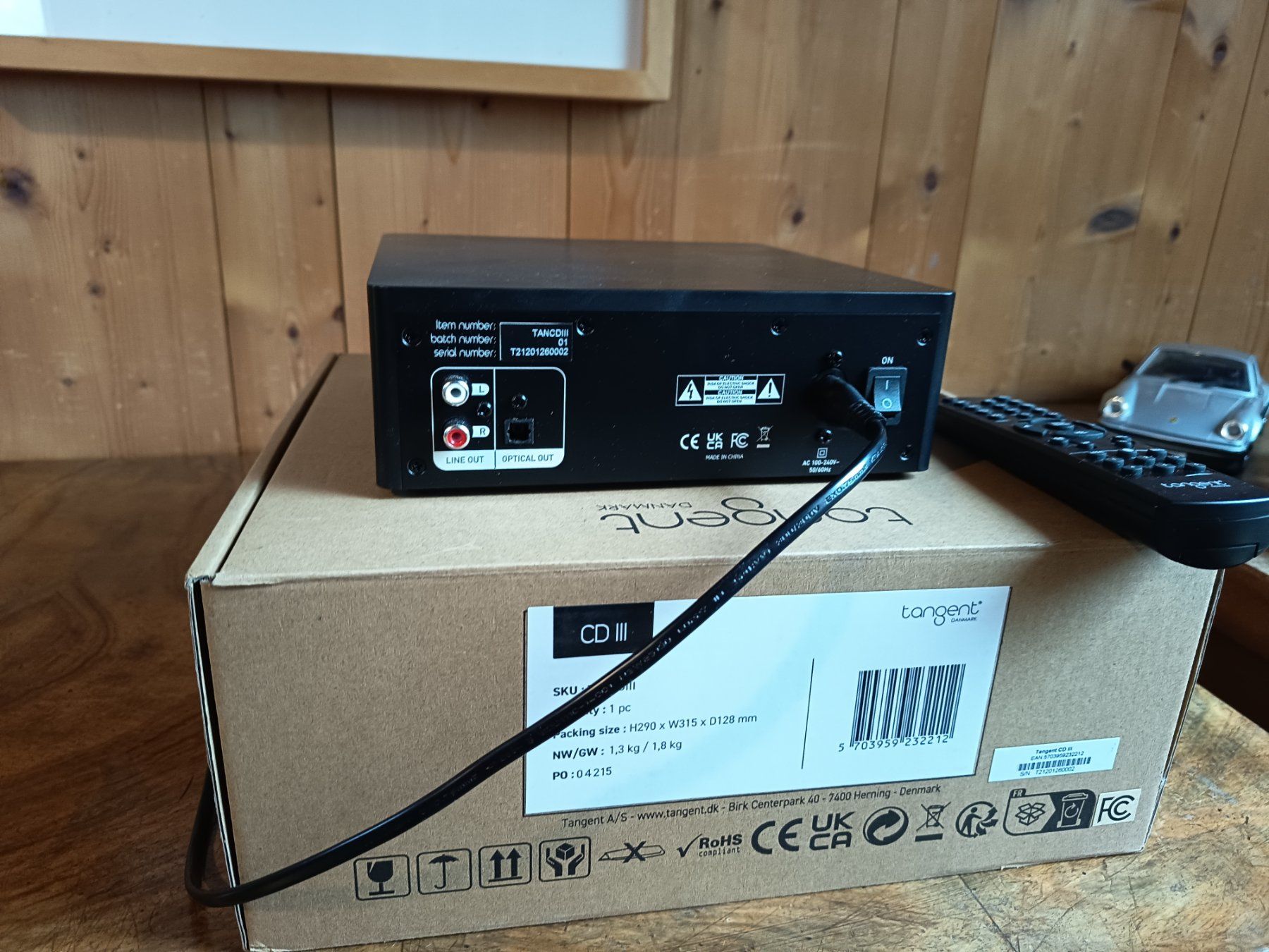 Systèmes audio & multimédias: Tangent Audio CD-Player III – D'occasion à Adligenswil par Popocatebtl 1