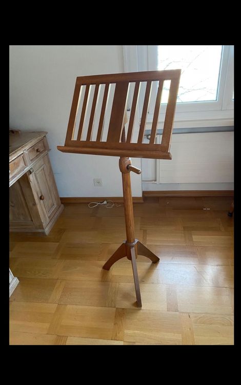 WR-404 Bambus-Buchstnder  Zusammenklappbarer Notenstnder, 39x28 Cm