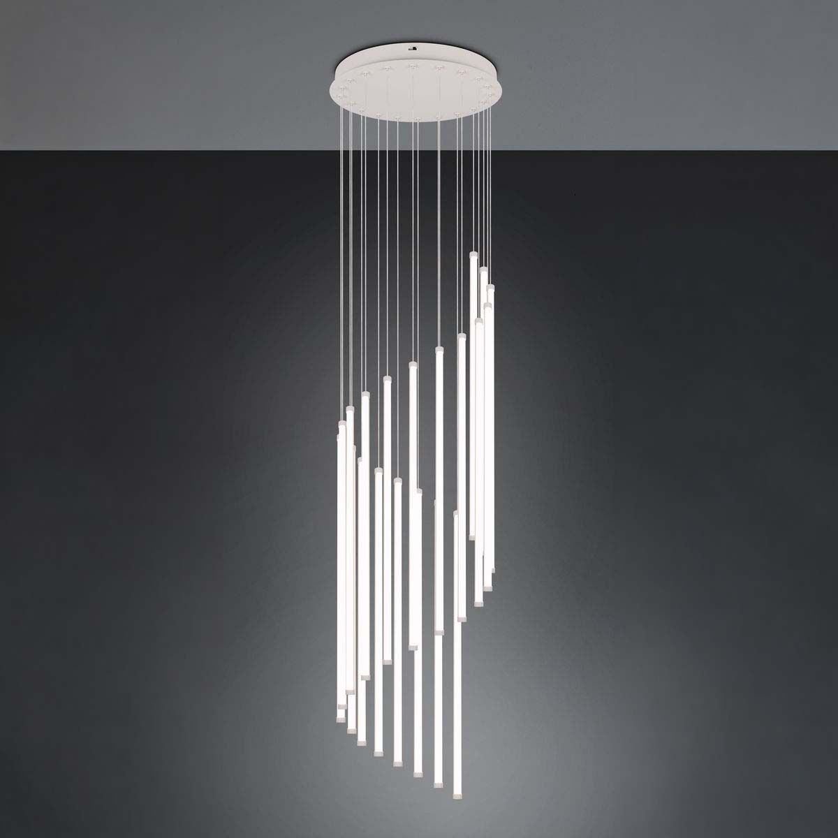 Lampadari & plafoniere: LED Pendelleuchte, Grey, 300 cm Höhe – Nuovo (secondo la descrizione) da Kreuzlingen venduto da Smart-Light 2